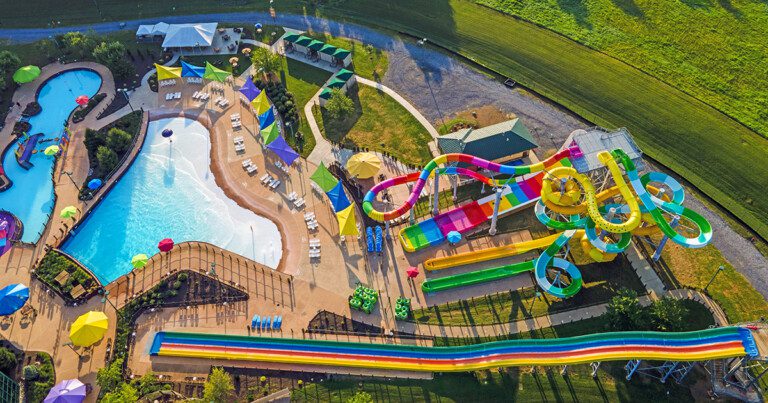 water park aerial