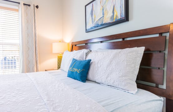 Bedroom 4 - Designed for restful nights, this inviting bedroom features a comfortable King Bed and a Smart TV for cozy evenings.
