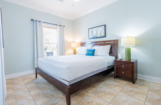 Bedroom 4 - End the day in comfort with a luxurious King Bed and a Smart TV, perfect for relaxing before tomorrow's adventures.