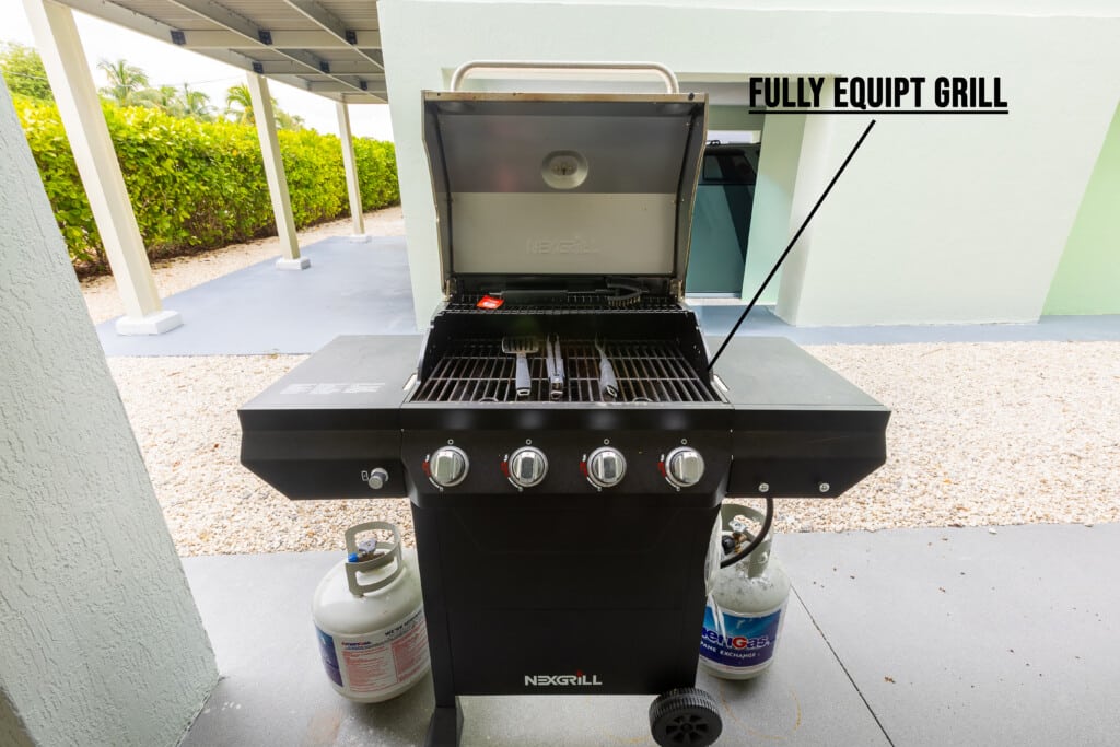 Fire up the grill and gather together for a delicious BBQ while enjoying the ocean breeze and beautiful views.