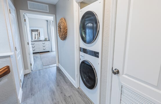 Keep your vacation wardrobe fresh with this handy, easy-to-use laundry unit
