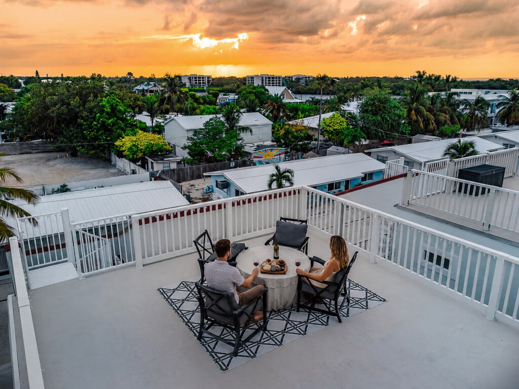 Head up to the Rooftop and take in the beautiful views of the Florida Keys from your own private space.